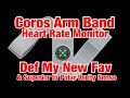 Coros Heart Rate Monitor Arm Band Accuracy Review, Final Review, vs Polar Verity Sense - WAY Better