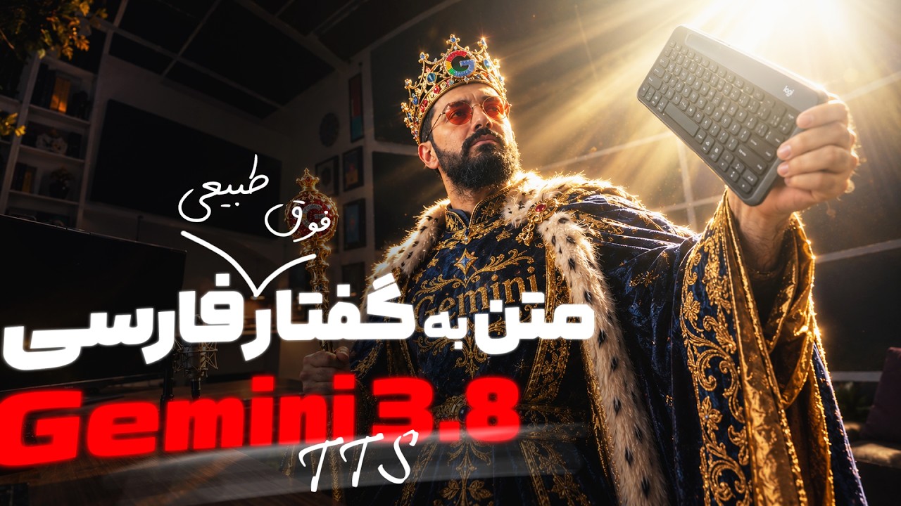 غول متن به گفتار جدید گوگل و پایان سلطه ایلون لبز | Gemini 3.8 Flash TTS