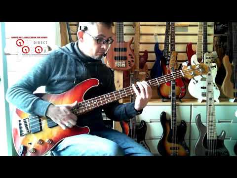 1983 Ibanez RB925 DeLuxe Birdseye Top w. Cherry Burst Finish imagen 24