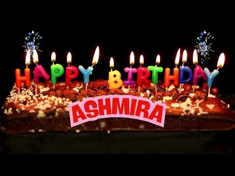 ASHMIRA Birthday Song | USA Birthday Song For Girls | Comment Your Name For Song