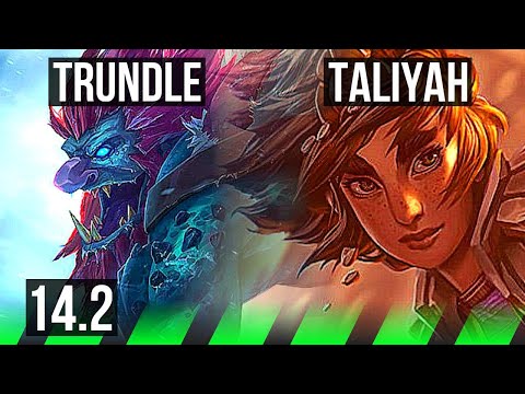 TRUNDLE vs TALIYAH (JNG) | 5/0/6 | KR Diamond | 14.2
