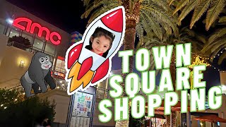 Town Square Las Vegas !! Shops & More Shops !! Candy Shopping !! Hope And The Twins