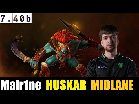 🤯 Malr1ne [HUSKAR] MID 7.40b- DOTA 2 HIGHEST MMR MATCH#dota2   #dota2gameplay