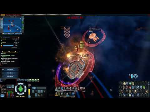 Star Trek  Online Legendary Defiant Pilot Warship Defence of Starbase One 2023 03 13   14 02 14 24