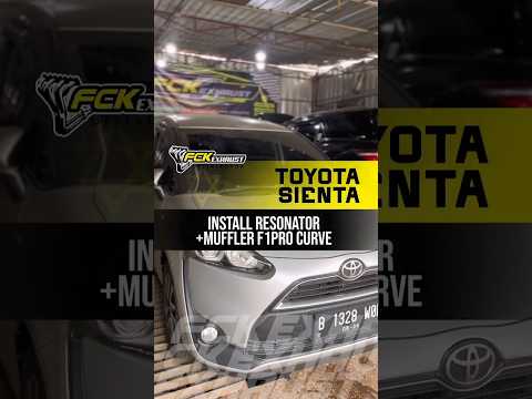 Thumbnail for TOYOTA SIENTA INSTALL RESONATOR+MUFFLER F1PRO CURVE FCK EXHAUST ✅ by Toyota Sienta