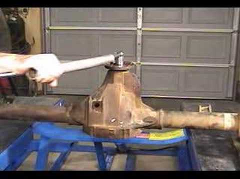 Setting pinion bearing preload on the Ford 8.8\" axle