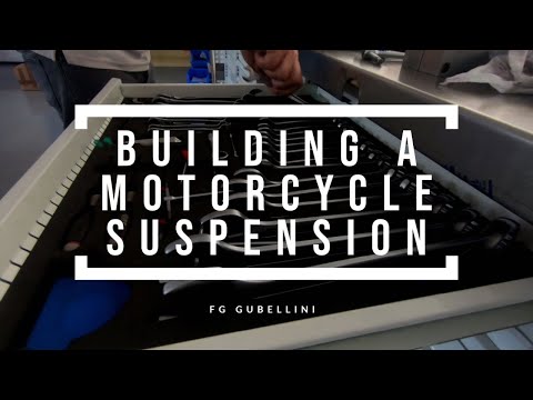Birth of a motorcycle suspension - FG Gubellini