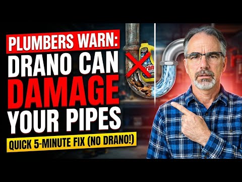 Is Drano Bad For Pipes? Here's What We Found Out