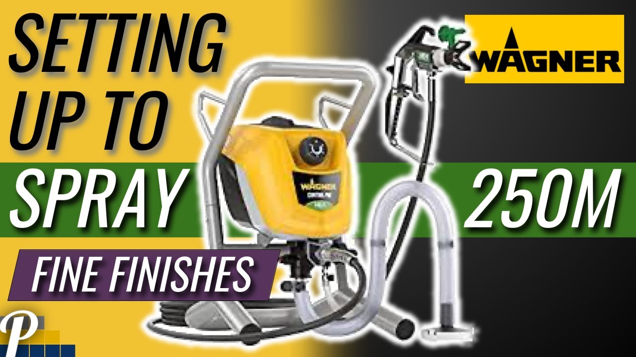 Watch Wagner 250M Setup. Airless Spray Tips Explained. Wagner 250M Cleaning now Wagner 250M Setup. Airless Spray Tips Explained. Wagner 250M Cleaning