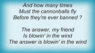 Supremes - Blowin' In The Wind Lyrics