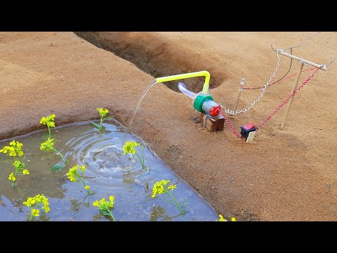 How to make water pump | Science project | Electric water pump