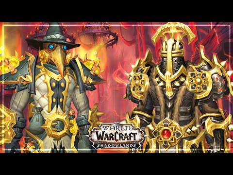 ALL Castle Nathria Armor Sets & Weapons | Shadowlands Raid Preview (Human Male)