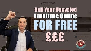 How to Sell upcycled furniture online for free