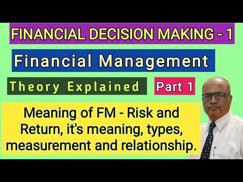 Financial Decision Making II Financial Statement Analysis II Theory Explained II Hasham Ali Khan