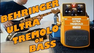 Video thumbnail for Behringer Ultra Tremolo UT100 ( Bass Demo) by Jo Bass