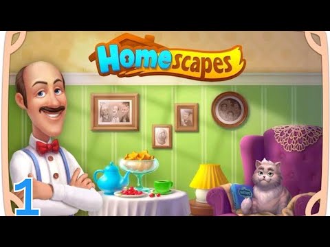 Homescapes Android Gameplay Walkthrough Part 1