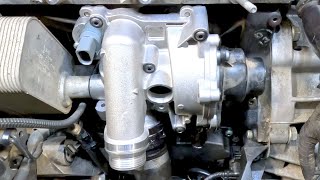 Volkswagen 2.0 TSI Water pump replacement. VW / Audi 2013 Tiguan #39
