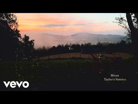 Taylor Swift – Mean (Taylor’s Version) (Lyric Video)