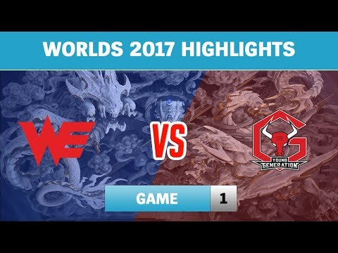 Highlights: WE vs YG Game 1 - Vòng 2 Vòng Khởi Động CKTG 2017