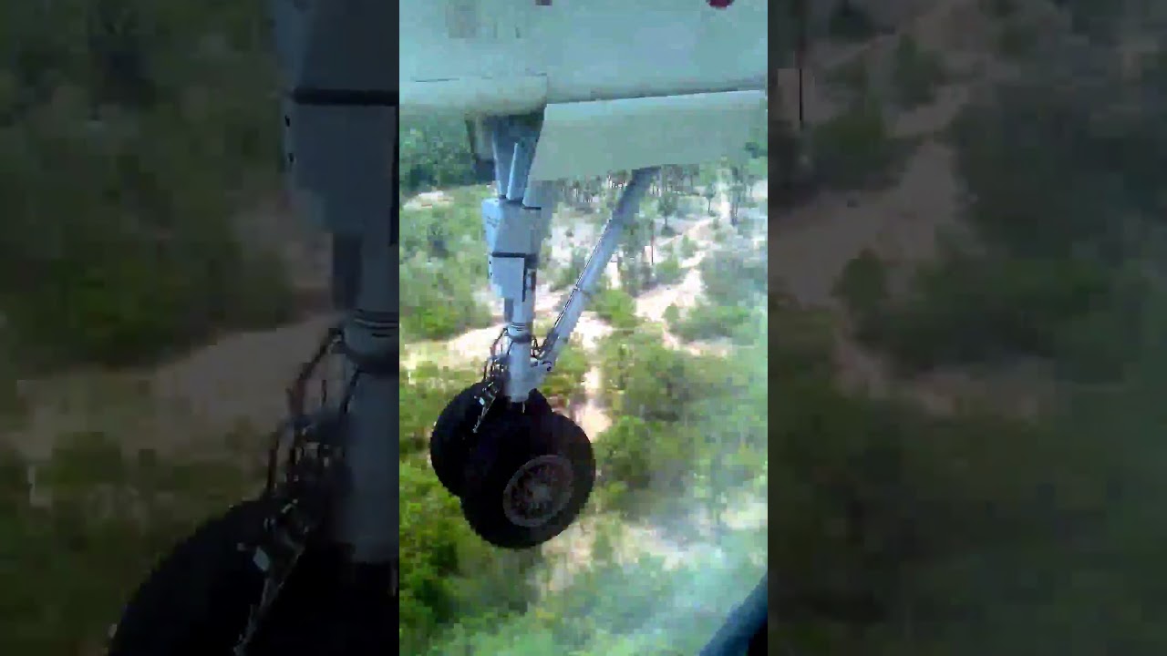Airplane Strip landing Pondicherry #shorts
