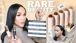 NEW RARE BEAUTY WARM WISHES BRONZER.. REVIEW | NEW MAKEUP AT SEPHORA!!! GRWM