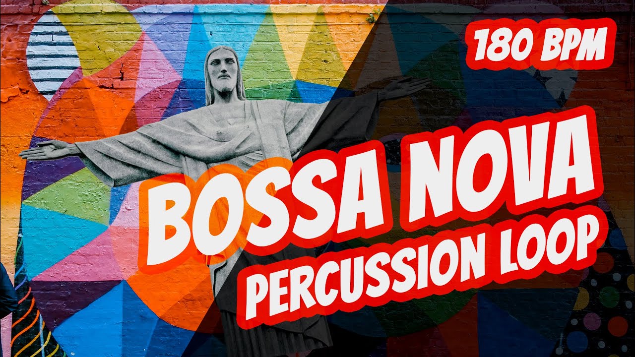 Bossa Nova Percussion Loop - Pandeiro, Cuìca and Tamborim - 180 BPM