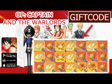 OP Captain And The Warlords & 10 Giftcodes - How to Redeem Code | OP Captain And The Warlords Codes