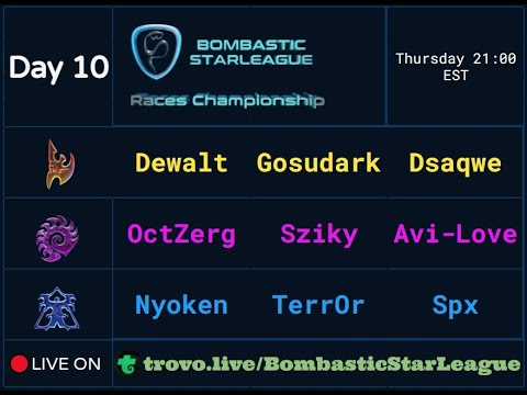 BSL Races Championship DAY 10 - FULL VOD