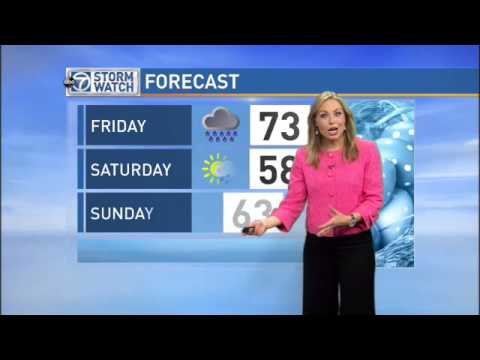 Wednesday morning weather forecast - April 1, 2015