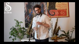 Video thumbnail for Sax-Shop.com 1959 Selmer Mark VI Silver Soprano Saxophone by Sax-Shop com