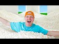 Filling My Tiny House with Packing Peanuts!