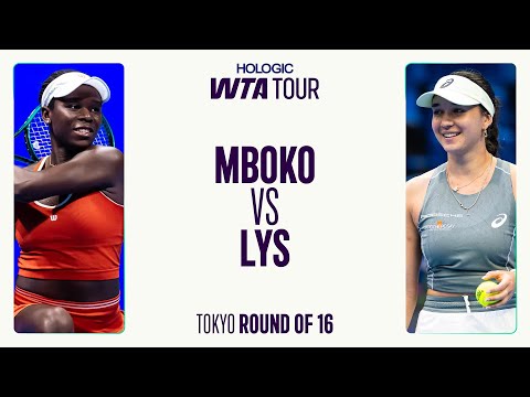 Victoria Mboko gegen Eva Lys | Achtelfinale der WTA-Weltmeisterschaft 2025 in Tokio | Highlights ...