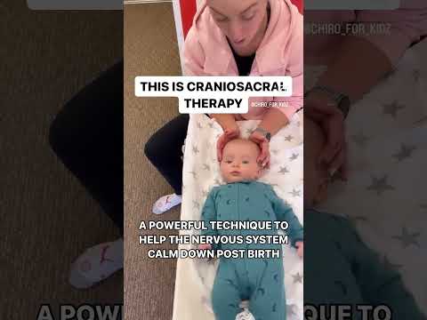 Craniosacral Therapy for BABES! #craniosacraltherapy #chiropractic #babycare