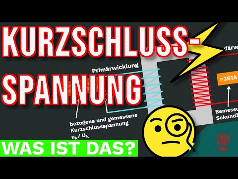 SHORT-CIRCUIT VOLTAGE in TRANSFORMERS | simple and short
