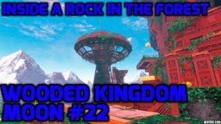 Super Mario Odyssey - Wooded Kingdom Moon #22 - Inside a Rock in the Forest