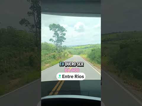 BA 400 chegando em entre rios Bahia 🚛🛣️🚚