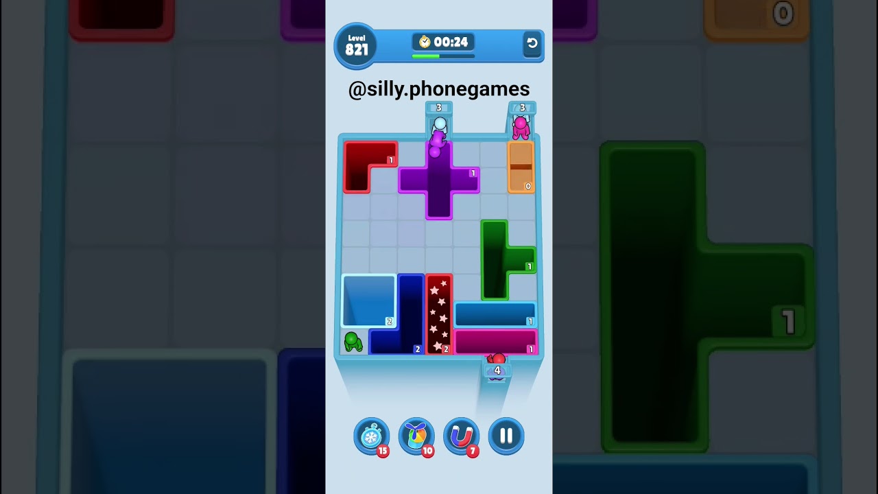 Drop Away Level 821 Walkthrough Solution