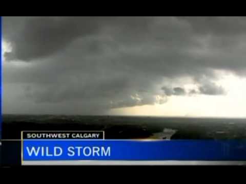 Severe Thunderstorm Hits Calgary & Surrounding Areas - August 14, 2012
