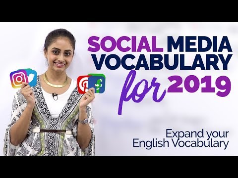 ソーシャルメディア用語集 - 上級英会話レッスン｜英単語力アップ (Social Media Vocabulary - Advanced English Speaking Lesson | Improve your English vocabulary)