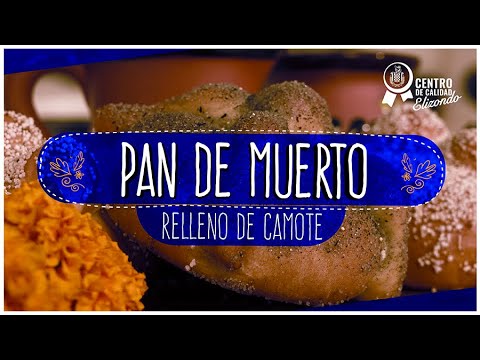 Receta Pan de Muerto relleno de camote con harina Hoja de Plata