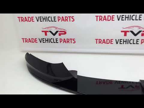 Fits BMW 4 Series F32 F33 F36 Front Lip Splitter Diffuser Spoiler Gloss Black video