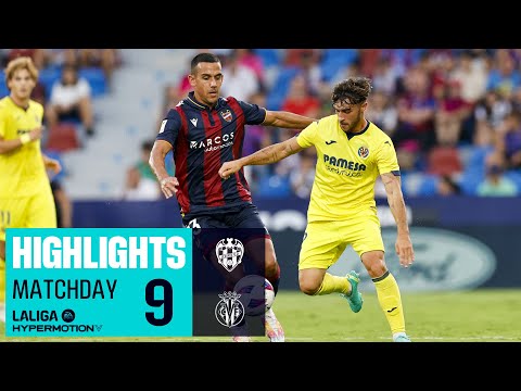 Resumen de Levante vs Villarreal B Matchday 9