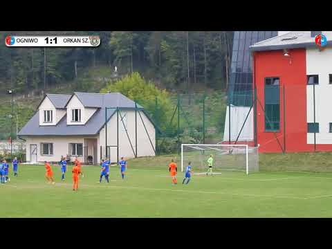 Skrót meczu:Ogniwo Piwniczna - Orkan Szczyrzyc 2:1(1:1) 02.09.2017r