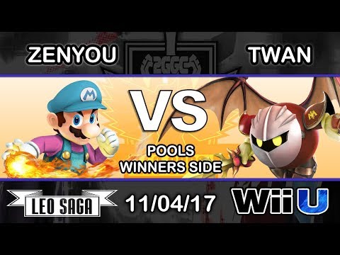 2GGC: MkLeo Saga - eM | Zenyou (Mario) Vs. 4BUN | GT | Twan (Meta Knight) - Singles Pools
