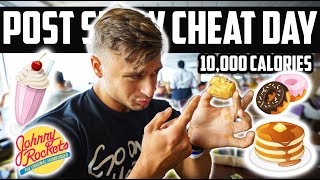 10,000 CALORIE FULL DAY OF CHEATING POST SHOW!!!