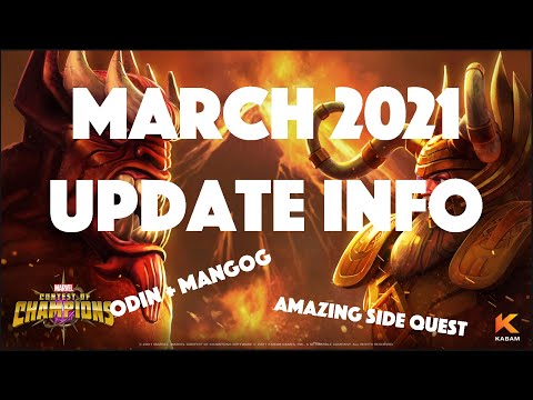 MCOC March 2021 Update | 4 New Buffs | Amazing Side Quest