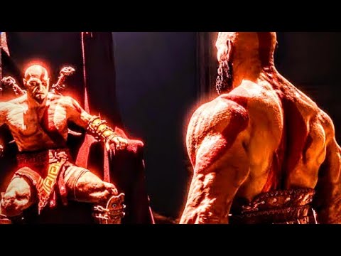 Kratos Meets Young Kratos Valhalla Scene God Of War Valhalla DLC