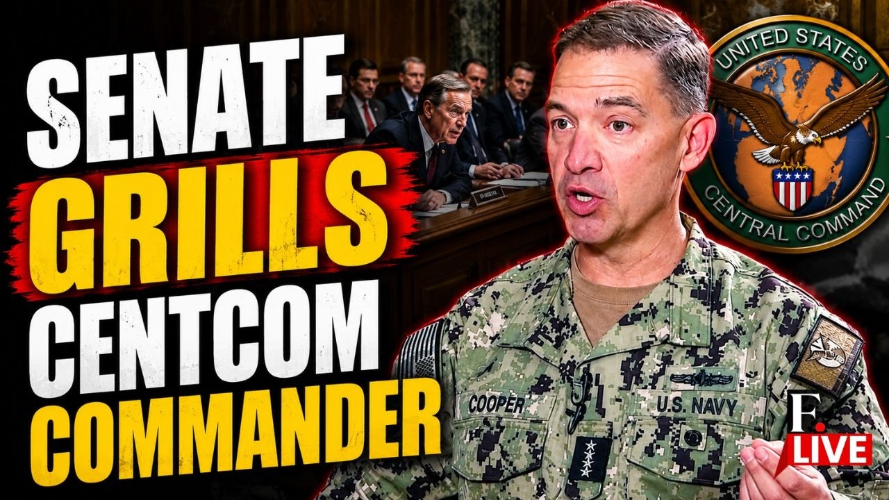 CENTCOM vs Senate LIVE: Admiral Brad Cooper Faces Tough Questions On US Iran War | US News