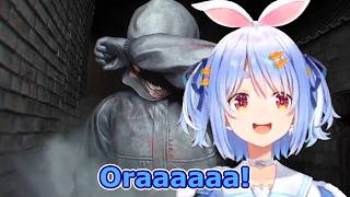 Pekora thought she escaped, gets a bit too smug - spoilers (Dread Neighbor)  [Hololive./clip]
