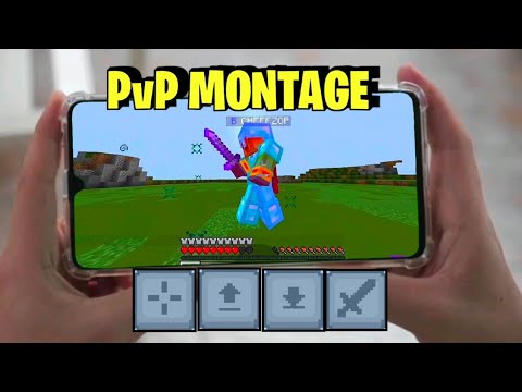 EPIC Minecraft PvP Montage! You won't believe these mobile skills 📲🔥